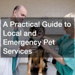 A Practical Guide to Local and Emergency Pet Services